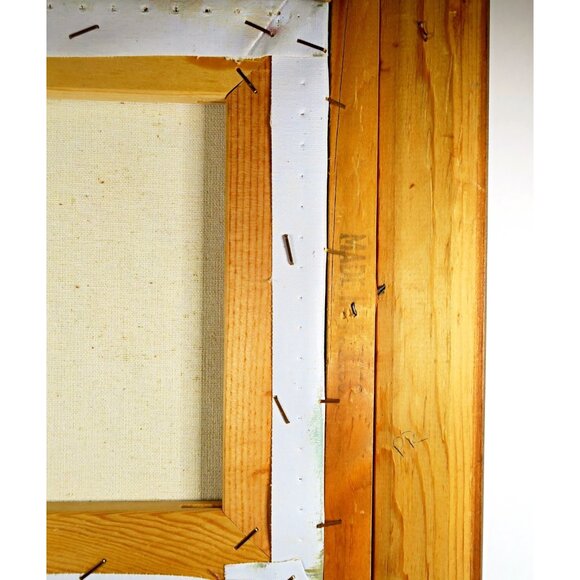 Robert Cox Signed 14x15" Framed Oil Painting Floral Still Life in Pink Vase - Picture 9 of 10